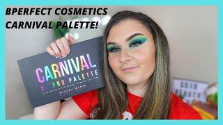 TRYING THE BPERFECT COSMETICS CARNIVAL PALETTE! SoJo Beauty