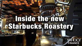 What it's like inside the new Starbucks Roastery