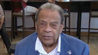 Civil rights icon Andrew Young holds book signing event in Marietta