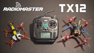 Test Flight / RADIOMASTER TX12 Mini Multi Protocol Open Tx Compact Radio