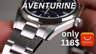 The Best Affordable Watch with an Aventurine Dial on Aliexpress: Watchdives WD0003