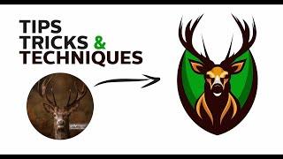 Coreldraw Super Techniques for Making Beautiful Deer Logo Design - Ahsan Sabri