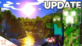 A MASSIVE New Upgrade To Minecrafts Graphics Update Out Now!