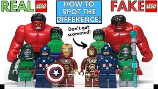 How to Spot the Difference Between REAL LEGO and FAKE KNOCKOFFS!