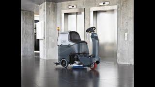 Nilfisk BR652/BR752 Scrubber Dryer Demonstration Video