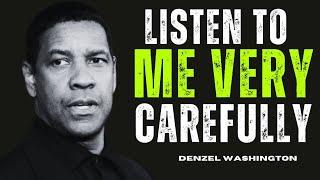 Listen To Me Very Carefully | Denzel Washington Best Motivational Quotes #motivation