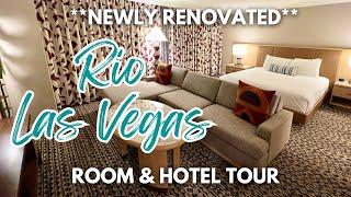 NEWLY RENOVATED Rio Hotel and Casino Las Vegas | Hotel and Room Tour