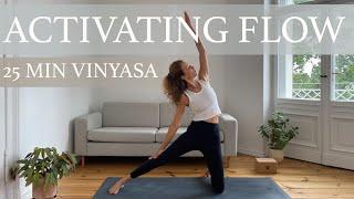 Fluid Yoga Activating Flow | 25 Min Vinyasa Flow to Feel Amazing