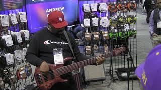 Andrew Gouche @ Cordial Cables, NAMM 2019 -  "Shout"