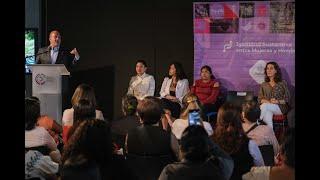 Inauguración del Foro mujeres rurales.