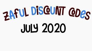Zaful discount codes July 2020