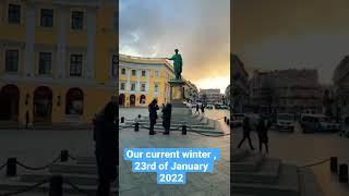 Winter in Odessa 2022