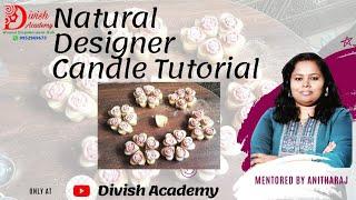 Step by step Candle Making method || How to make Natural candle 