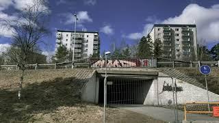 Small town 4k walk #walking,#4k, #smalltown #sigtuna, #märsta, #sweden