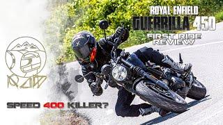 Royal Enfield Guerrilla 450 | First Ride Review | Sagar Sheldekar Official