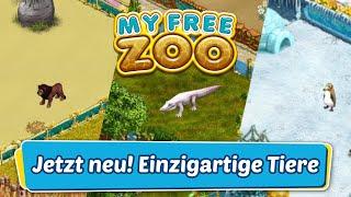 Neu in My Free Zoo!   Einzigartige Tiere