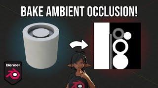 How to Bake Ambient Occlusion in Blender 4.2!