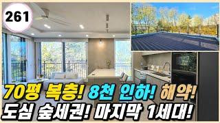 일산 덕이동｜70평 복층 마지막 신축빌라 해약 1세대 나왔어요~! 도심 속 숲세권에 8천 인하!