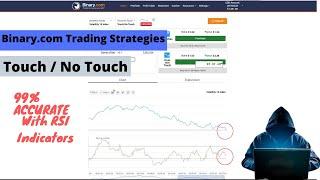 Binary.com Trading Strategies Touch / No Touch | 99% Accurate With RSI Indicators