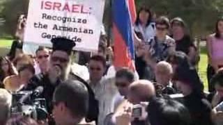 Armenians demostration - Israel