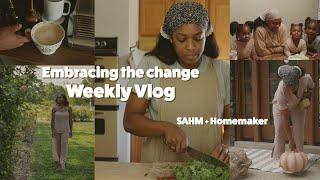 Embracing The Change | Stay At Home Mom + Homemaking