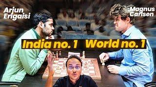 The Big Clash | Arjun Erigaisi vs Magnus Carlsen | Tata Steel Chess India Rapid 2024