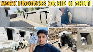 Sadaqat Ki Wall CompleteMain Wall CompleteMain Hole CompleteSteps Complete Plates Bhi Laga Di