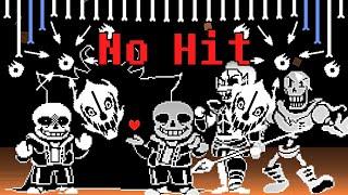 [No Hit] Undertale: All Together - Survival fight against all of them