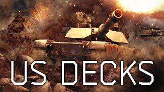 My "Best" US Deck & "Beginner" Deck in Broken Arrow // Broken Arrow Decks