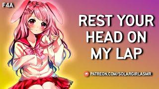 ASMR Roleplay | Bunny Girl Helps You Relax | Protective Listener | Hair Play | Sleep Aid GF RP F4A