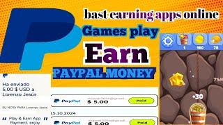 Earn money247 bast money earning apps games play and earn easy paypal free money online