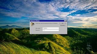 PowerPoint Windows 95 Login Test