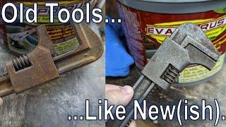 Giving Old Tools a New Life | Rust Removal with Evapo-Rust