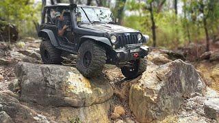 Jeep Wrangler JK Doing Some Extreme 4x4