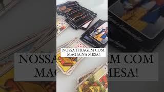 Tiragem com magia #leituradecartas #tiragemtarot #tarotbrasil #pombogira #magiatarot #cartasciganas