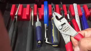 Snap-on tool haul and US General tool box tour