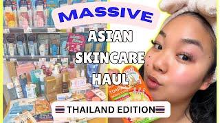 MASSIVE Asian Skincare Haul - Thailand/ Bangkok Beauty 2024