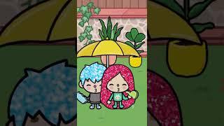 My cute boyfriend and me  | Toca life story #shorts #tocaboca