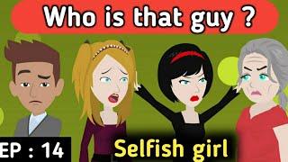 Selfish girl part 14 | Stories in English | Learn English | English animation | Sunshine English