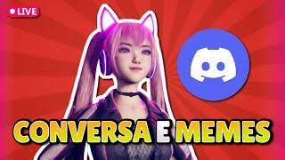 REAGINDO A MEMES DO DISCORD + BATE-PAPO COM O CHAT | Live interativa VTuber