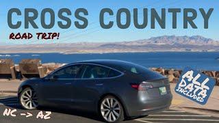Massive Tesla Road Trip Across the USA in the Model 3 Performance!