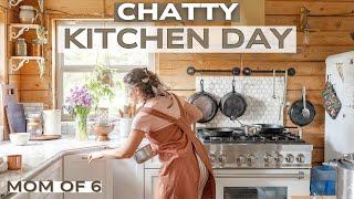 HOMESTEAD KITCHEN DAY | summer days in the farmhouse kitchen