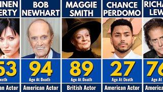 Famous Celebrities Who died in 2024 : Celebrity died Comparison | Hollywood stars died!