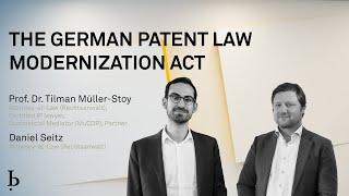 IP Insights: The German Patent Law Modernization Act (2021)