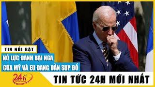 Tin tức Nga Ukraine mới nhất trưa 23/11: Nỗ lực đánh bại Nga của Mỹ, EU đang dần sụp đổ | TV24h