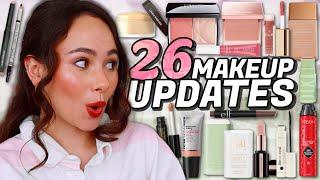 26 NEWEST MAKEUP PRODUCTS IVE BEEN TESTING! SPEED REVIEWS! ELF, Laura Mercier, DIOR & MORE!!