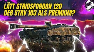 Lätt Stridsfordon 120 - Der STRV 103 als Premium? Wo ist der Unterschied? [WoT - Gameplay - DE]