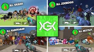 Nextbot in playground new update unlock all character,zoonosis,kameraman,skibidi,nextbot