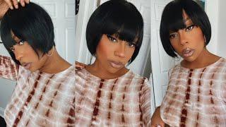 $20 Human Hair Bob Wig?!  Too good to be true? | Samsbeauty.com