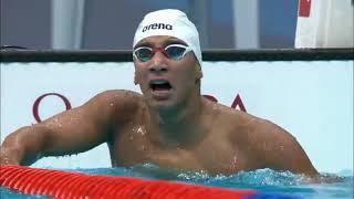 Ahmed Hafnaoui remporte la PREMIERE médaille d'or TUNISIENNE et arabe des JO Tokyo2020